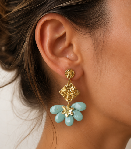 boucles vert clair 2
